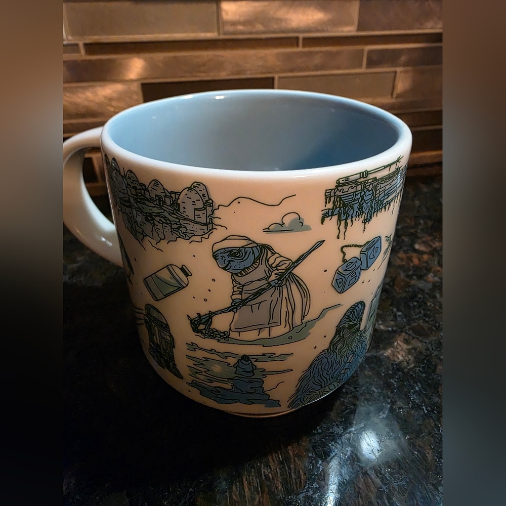 Disney Star Wars Starbucks Been There Mug Ahch- To Coffee Mug - Picture 5 of 8